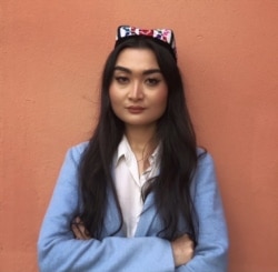 世界维吾尔代表大会(World Uyghur Congress)项目与传播负责人阿金(Zumretay Arkin)(阿金提供)