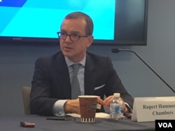 美台商业协会会长韩儒伯(资料照,美国之音钟辰芳拍摄)