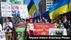 До офісу "Раша Тудей" приходили сварити пропаганду. ФОТО