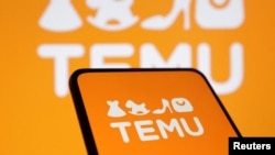 资料照:中国电商Temu的标识.