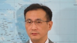 台湾民进党立法委员郑运鹏(美国之音张永泰摄)