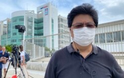 香港记者协会主席杨健兴表示,香港今年的世界新闻自由指数排名虽然无变, 但与亚太区一些极权国家类似,预料国安法下的寒蝉效应持续恶化 (美国之音/汤惠芸)