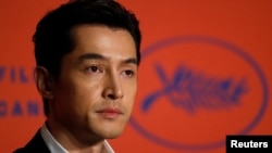 资料照:中国影视明星胡歌