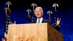 បទសន្ទនា VOA៖ លោក Joe Biden ទទួលយកការតែងតាំងជាបេក្ខជនប្រធានាធិបតីរបស់គណបក្សប្រជាធិបតេយ្យ បទសន្ទនា VOA៖ លោក Joe Biden ទទួលយកការតែងតាំងជាបេក្ខជនប្រធានាធិបតីរបស់គណបក្សប្រជាធិបតេយ្យ
