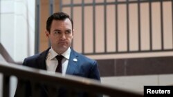 资料照片:美国国会众议院美国与中国共产党战略竞争特设委员会主席加拉格尔。