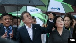 ကိုရီးယားသမ္မတ Moon Jae-in ရန်ကုန်ရောက်ရှိ