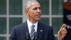 ရွေးကောက်ခံသမ္မတသစ် Donald Trump ကို Obama ချီးကျူး ရွေးကောက်ခံသမ္မတသစ် Donald Trump ကို Obama ချီးကျူး