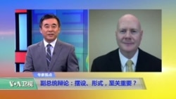 时事看台(叶望辉):副总统辩论:摆设、形式,至关重要? 时事看台(叶望辉):副总统辩论:摆设、形式,至关重要?
