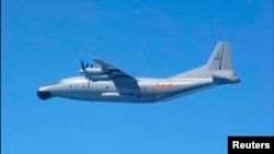 资料照:中国空军Y-8军机