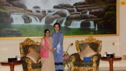 အိန္ဒိယပြည်ပဆက်ဆံရေးဝန်ကြီး ဒေါ်အောင်ဆန်းစုကြည်နဲ့ တွေ့ဆုံဆွေးနွေး အိန္ဒိယပြည်ပဆက်ဆံရေးဝန်ကြီး ဒေါ်အောင်ဆန်းစုကြည်နဲ့ တွေ့ဆုံဆွေးနွေး