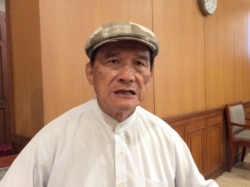 台湾前国防部长蔡明宪(美国之音记者申华 拍摄)