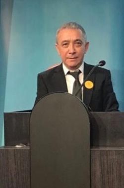 世界维吾尔代表大会(World Uighur Congress) 发言人迪里夏提·热西提(Dilxat Raxit) (资料照)