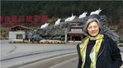 2016年3月在两会期间高瑜被送到云南旅游(王荔蕻推特图片)