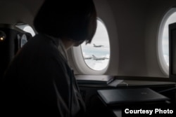 台湾总统蔡英文展开访问中南美“同庆之旅”,台湾空军F-16战机为专机护航