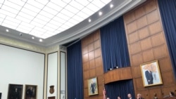 国会众议院2020年1月15日新年首场听证会聚焦中国(美国之音黎堡摄)