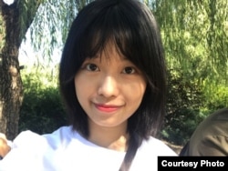 指控中国央视节目主持人朱军性骚扰并被朱军起诉的弦子(弦子微博近日发表的图片)