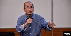 时事评论员刘锐绍。 (美国之音汤惠芸)