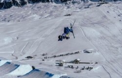 美国自由式滑雪奥运选手凯·欧文斯(照片由凯·欧文斯提供)