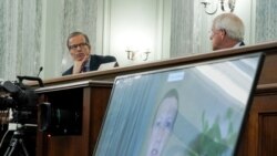 脸书总裁扎克伯格2020年10月28日通过视讯在参议院作证(路透社)