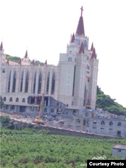 浙江温州三江教堂(照片由对华援助协会提供)