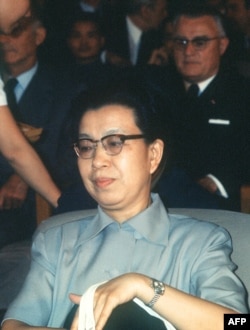 历史照片:毛泽东的第三任妻子江青(1914-1991)在北京。(1973年9月8日)