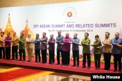 奥巴马总统出席东盟峰会(照片来源:白宫)