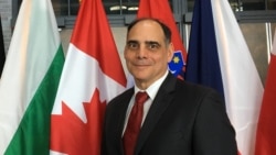 传统基金会副总裁杰伊·卡拉法诺(James Jay Carafano) (美国之音黎堡2019年4月3日摄)