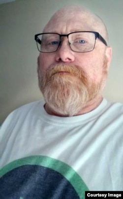 前万豪国际集团雇员罗伊·琼斯,他因为给一条西藏推文点赞,丢了饭碗。 (受访者提供)