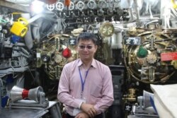 台湾全球防卫杂志编辑陈国铭。(照片由陈国铭提供)