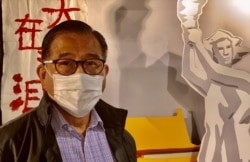 支联会常委麦海华表示,北京违国际承诺,可能令外国投资者却步。 (美国之音/汤惠芸)