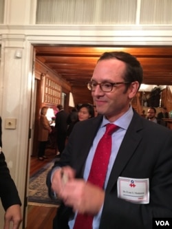 前白宫国安会亚洲事务资深主任麦艾文(美国之音钟辰芳拍摄)