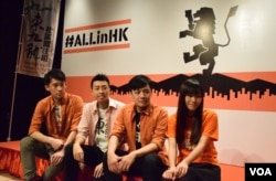 香港本土派“ALLINHK”选举联盟主张“香港民族,前途自决”(美国之音汤惠芸)。