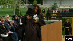 Oprah Winfrey at Colorado college