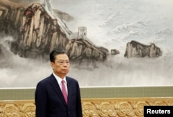 2017年10月25日,中共新常委赵乐际在北京人民大会堂与媒体见面。