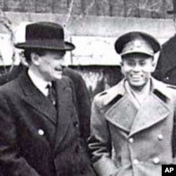 昂山将军与英国首相艾德礼