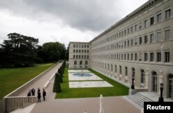 世界贸易组织在日内瓦的总部(2016年6月3日)