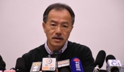 香港工党立法会议员张超雄 (美国之音/汤惠芸)