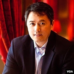 法轮功志愿发言人张而平 (张而平提供)