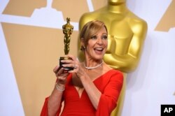 影片《我,花样女王》的演员荣获奥斯卡最佳女配角奖(2018年3月5日)