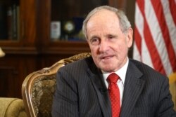 资料照:美国国会参议院外交委员会主席、共和党籍参议员里施