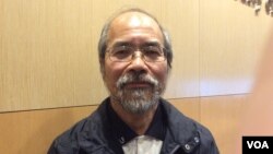 时事评论员刘锐绍(美国之音记者 申华拍摄)