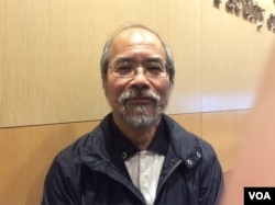 时事评论员刘锐绍(美国之音记者 申华拍摄)