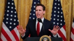 共和党联邦参议员霍利(Sen. Josh Hawley, R-MO)