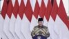 Presiden Indonesia Prabowo dalam acara Penyerahan Secara Digital Daftar Isian Pelaksanaan Anggaran (DIPA) dan Buku Alokasi Transfer ke Daerah (TKD) Tahun Anggaran 2025 di Istana Negara, Jakarta, Selasa (10/12). (Foto; Dok. Tim Media Presiden Prabowo Subianto)