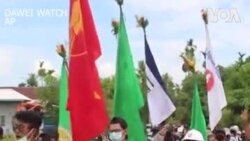 ထားဝယ်မှာ ဆက်လက်ချီတက်ဆန္ဒပြ ထားဝယ်မှာ ဆက်လက်ချီတက်ဆန္ဒပြ
