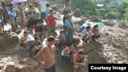 မယ်လအူး ကရင်ဒုက္ခသည်စခန်း ( Photo- Saw Bwa)