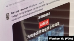 冒充荷兰漫画家巴特·梵·勒文的“垃圾伪装”账号在X上推广北京的政治宣传(2024年9月17日)