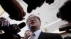 FILE - Sam Rainsy, President of the Cambodia National Rescue Party (CNRP). Rainsy said that he hoped Europe would follow up on an earlier pledge to link Cambodia's aid program with improvements in human rights.