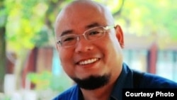 网名“屠夫”的中国草根维权人士吴淦(网络图片)