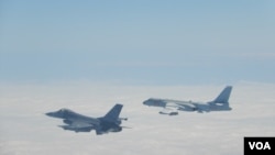 2020年2月9日台湾F-16战机升空监控伴飞中国军机绕台飞行 (图片:台湾国防部网站)